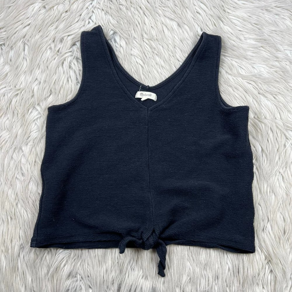 Madewell‎ Textured Tie Hem Tank